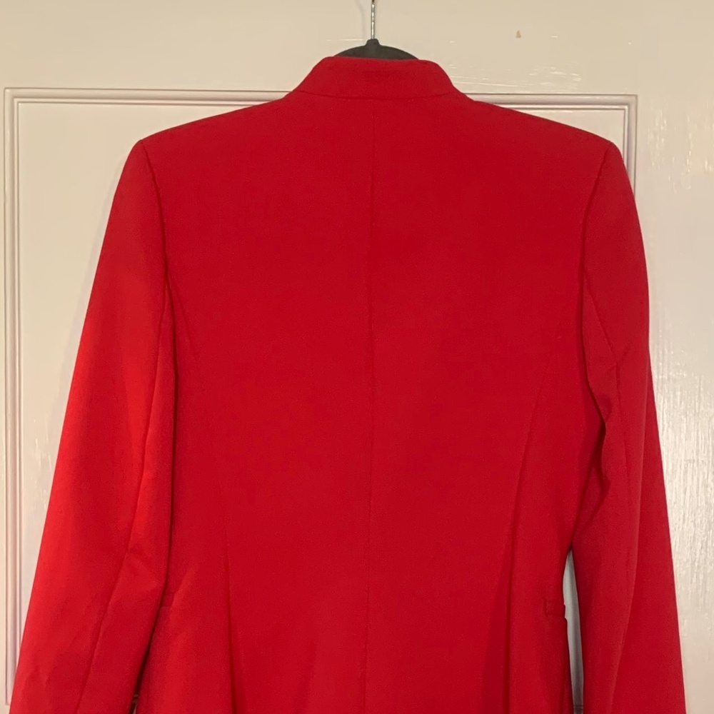 Zara Raspberry Red Blazer - Picture 4 of 12